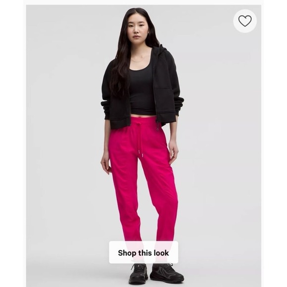 New Lululemon Dance Studio Mid-Rise Jogger Full Length passionate size 0 XS reta - Picture 1 of 6